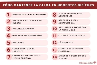 Cómo mantener la calma en situaciones adversas