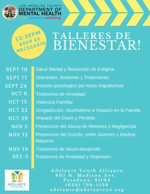 Talleres de bienestar: tips importantes