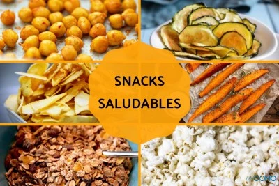 Preparación de snacks saludables para llevar