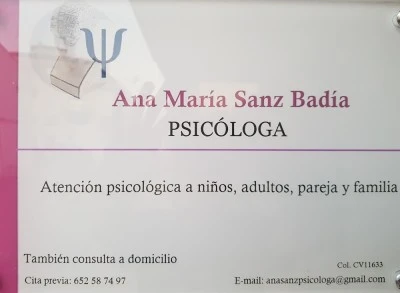 Ana Sanz Psicóloga