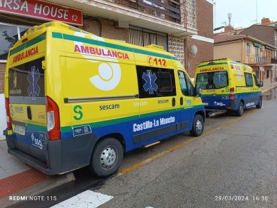 Base Ambulancias SESCAM Azuqueca de Henares